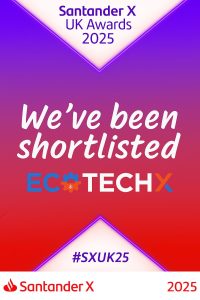 EcoTechX Shortlisted for the Santander X UK National Awards 2025